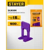 STAYER СВП TileFix, 1,5 мм, 500 шт, система выравнивания плитки ″ворота″ (33846-500)