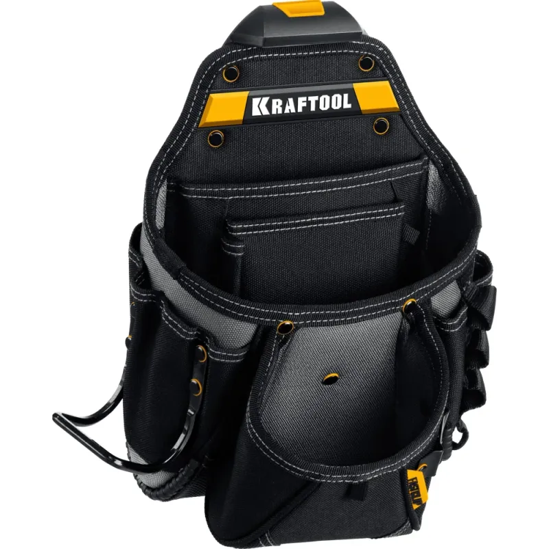KRAFTOOL KP-27 поясная сумка с быстросъёмным креплением FastClip, 350 х 260 мм (38773)