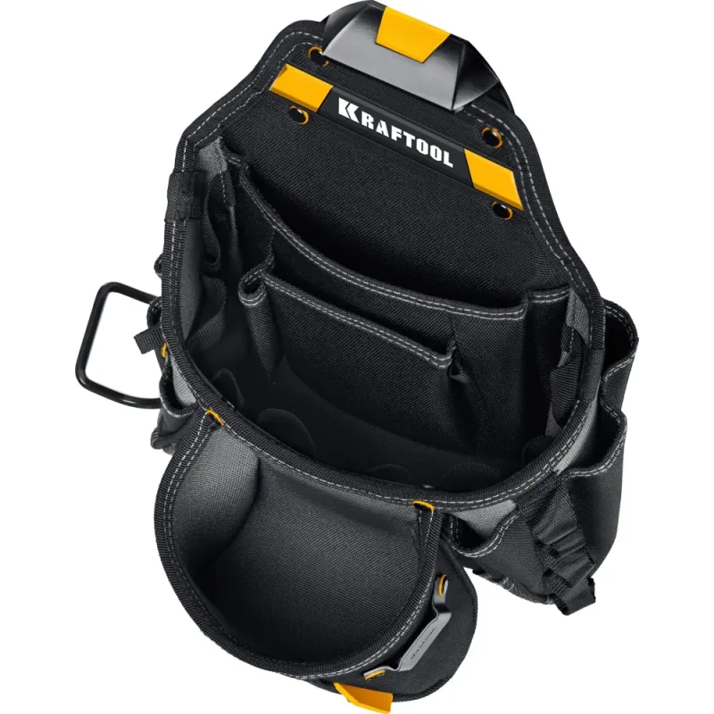 KRAFTOOL KP-27 поясная сумка с быстросъёмным креплением FastClip, 350 х 260 мм (38773)