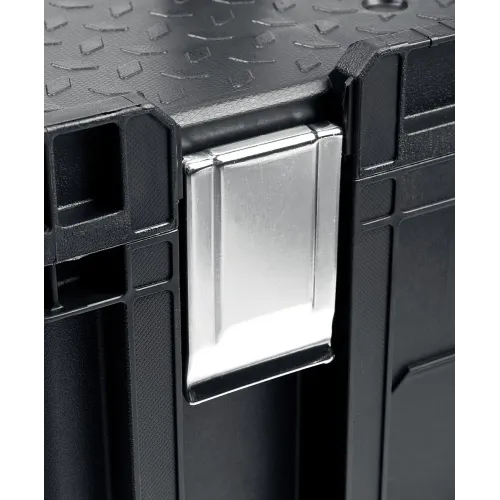 KETER SMART ROLLING, 564 х 373 х 700 мм, (22″), набор пластиковый ящик-тележка + ящик для инструментов + ящик органайзер (38390-22)