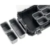 KETER SMART ROLLING, 564 х 373 х 700 мм, (22″), набор пластиковый ящик-тележка + ящик для инструментов + ящик органайзер (38390-22)