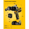 STEHER 20 В, 165 Н·м, 2 АКБ LMS (2 А·ч), бесщеточная ударная дрель-шуруповерт, сумка (CBS-165-22)