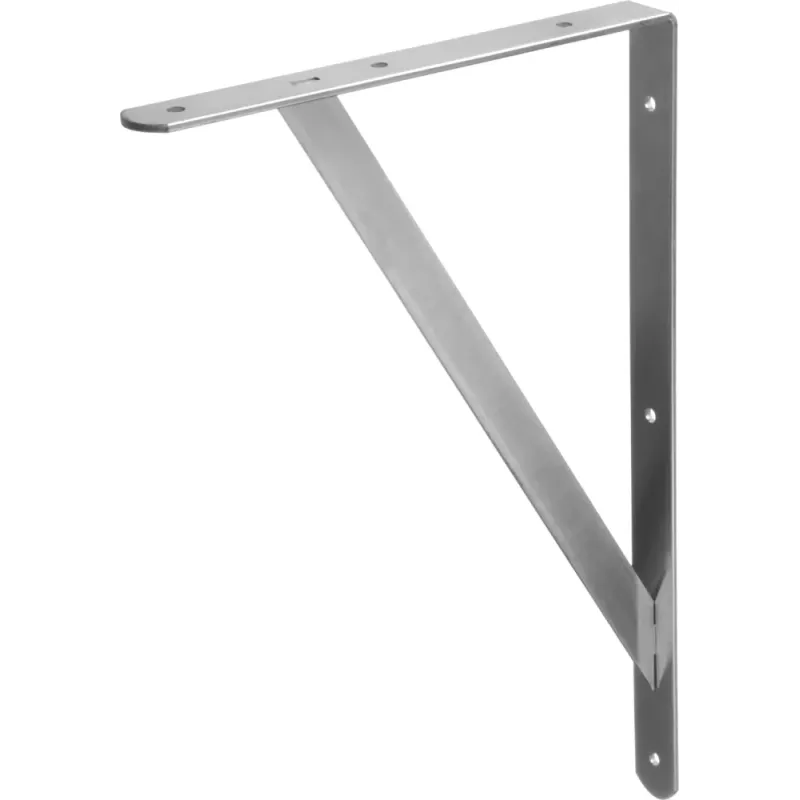 STAYER 400 х 280 х 30 х 4 мм, оцинкованный, усиленный уголок-кронштейн (37423-5)
