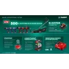 ЗУБР 20 В, 800 м3/ч, без АКБ (LMS), воздуходувка аккумуляторная (ВА-800)