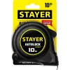 STAYER AutoLock, 10 м х 25 мм, рулетка с автостопом (2-34126-10-25)
