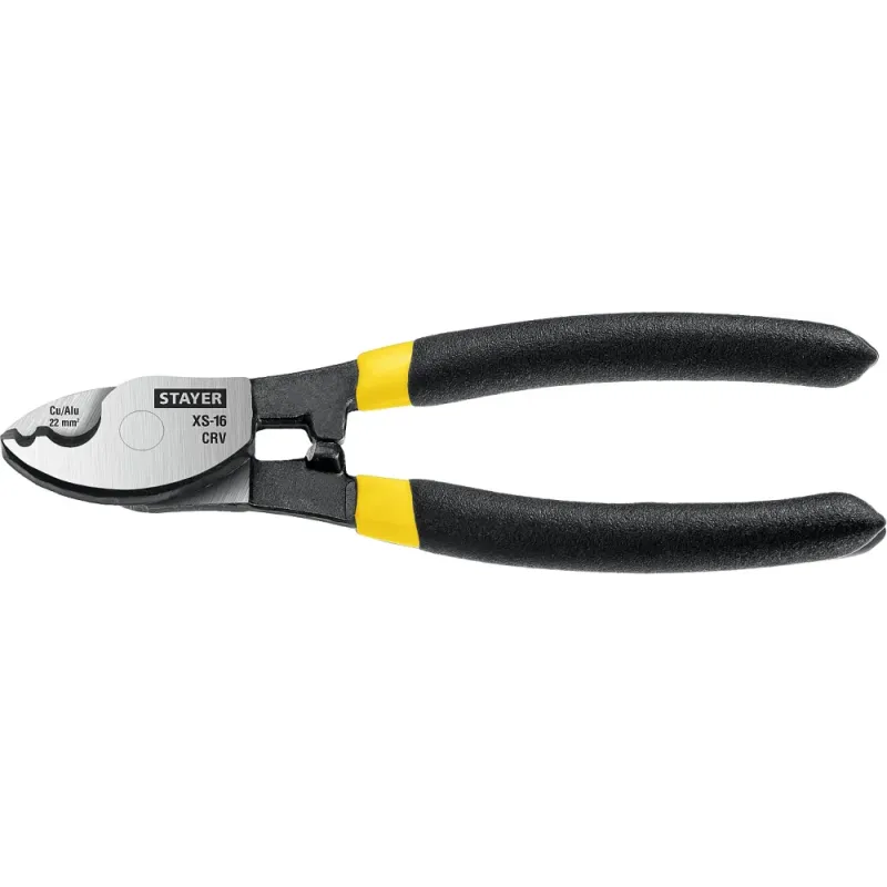 STAYER Hercules XS-16, 9мм, 160 мм, кабелерез, Professional (2332-16)