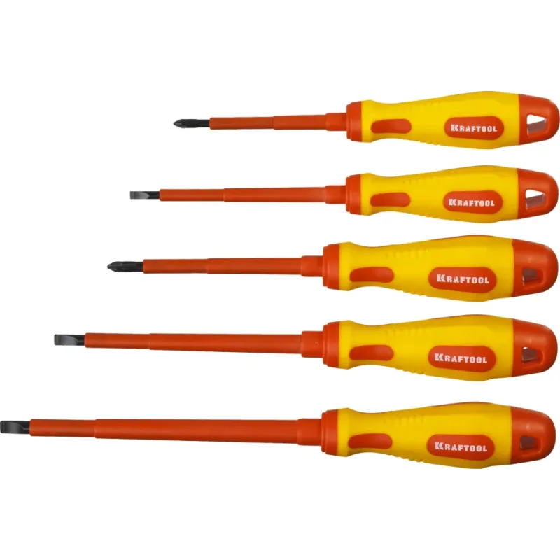 KRAFTOOL X-Drive Electro, 6 предм, набор высоковольтных отверток (250088 - H6)