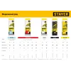 STAYER Yellow, жёлтые, 11 х 200 мм, 6 шт, клеевые стержни, Professional (2-06821-Y-S06)