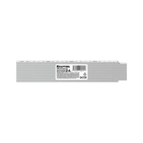 KRAFTOOL PRO-90 Kontakt, 2.4 м, профессиональный складной деревянный метр (34729)