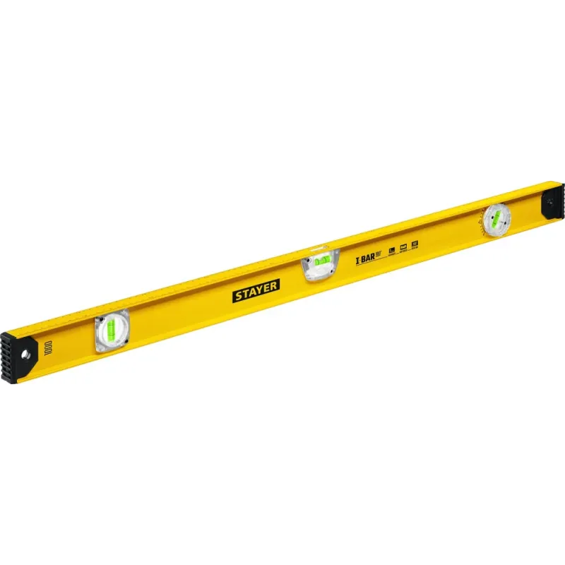 STAYER I-Bar 180˚, 1000 мм, двутавровый, уровень с поворотным глазком (3470-100)