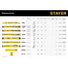 STAYER HARD, 600 мм, с зеркальным глазком, литой уровень, Professional (3483-060)