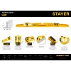 STAYER HARD, 600 мм, с зеркальным глазком, литой уровень, Professional (3483-060)