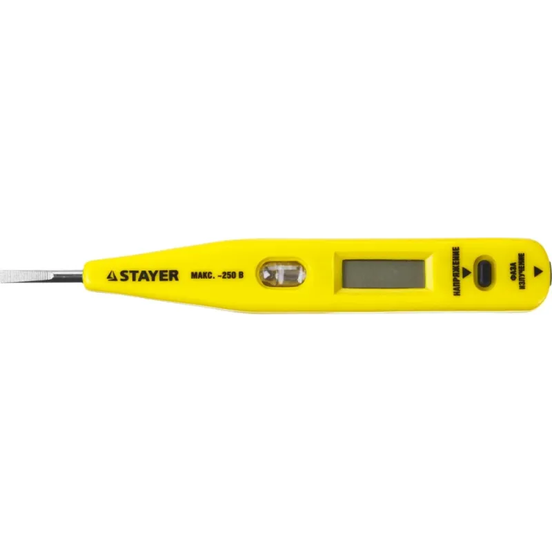 STAYER MAXElectro, 12 - 220 В, 125 мм, тестер напряжения (45290)