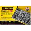 STAYER MaXCut, 24 предмета, легированная сталь, набор метчиков и плашек (28020-H24)