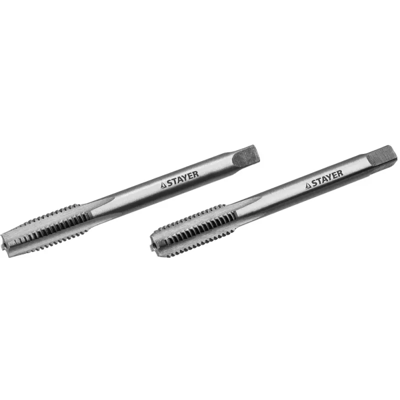 STAYER M8 х 1.25, 2 шт, комплект метчиков (28025-08-1.25-H2)