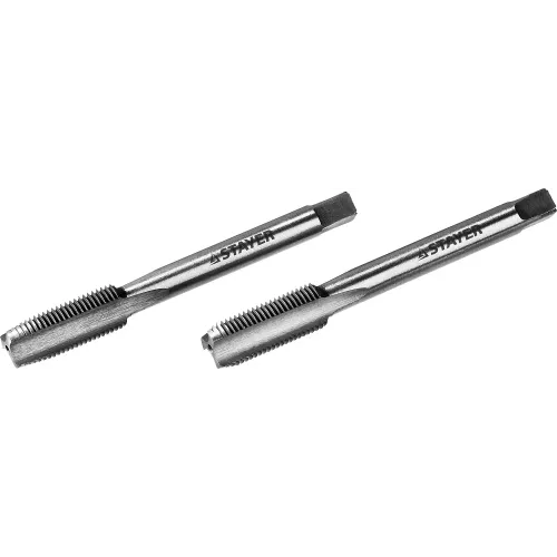 STAYER M10 х 1.0 2 шт, комплект метчиков (28025-10-1.0-H2)