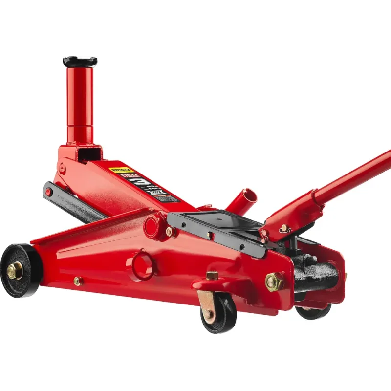 STAYER R-55 RED FORCE, 3 т, 155 - 545 мм, подкатной домкрат с высоким подъемом, Professional (43157-3)