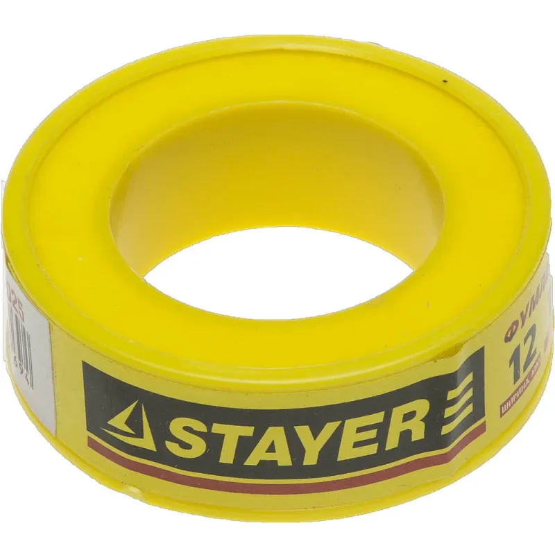 STAYER 0.075 мм х 12 мм х 10 м, 0.25 г/см3, ФУМ лента (12360-12-025)