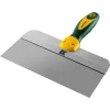 KRAFTOOL 250 мм, высокое полотно, алюминиевая направляющая, двухкомпонентная ручка, нержавеющий фасадный шпатель (10036-250)