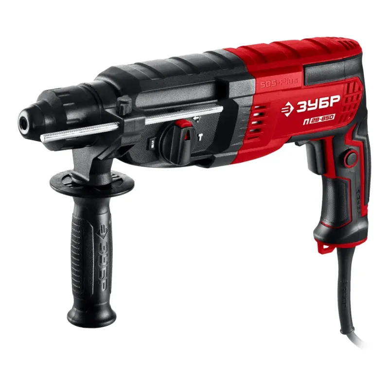 ЗУБР 28 мм, 850 Вт, перфоратор SDS Plus (П-28-850)