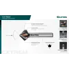 KRAFTOOL EXTREM, d 10.4х6х50 мм, Z3, 90°, сталь M35, U-образная спираль, зенковка (29734-5)