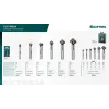 KRAFTOOL EXTREM, d 10.4х6х50 мм, Z3, 90°, сталь M35, U-образная спираль, зенковка (29734-5)