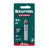 KRAFTOOL EXTREM, d 16.5х10х60 мм, Z3, 90°, сталь M35, U-образная спираль, зенковка (29734-8)
