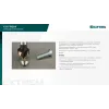 KRAFTOOL EXTREM, d 16.5х10х60 мм, Z3, 90°, сталь M35, U-образная спираль, зенковка (29734-8)