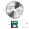 KRAFTOOL Fast, 250 х 32 мм, 24Т, пильный диск по дереву (36950-250-32)