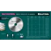 KRAFTOOL Multi Material, 165 x 20 мм, 48Т, пильный диск по алюминию (36953-165-20)