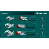 KRAFTOOL Vise-Wrench X, 180 мм, клещи переставные-гаечный ключ (22066)