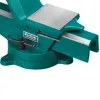 KRAFTOOL FORGE--130/150, с регулировкой компенсации люфта, кованые стальные тиски (32700-150)