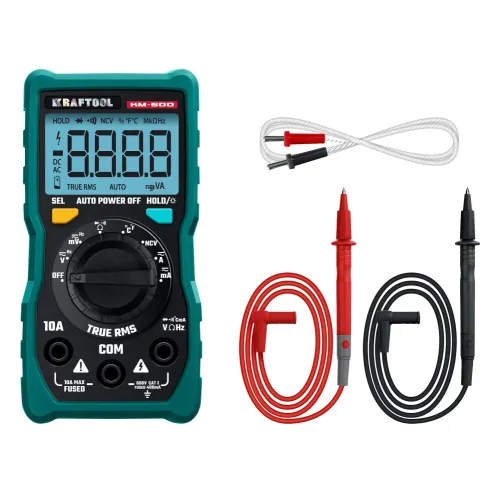 KRAFTOOL KM-500 цифровой мультиметр (59856)