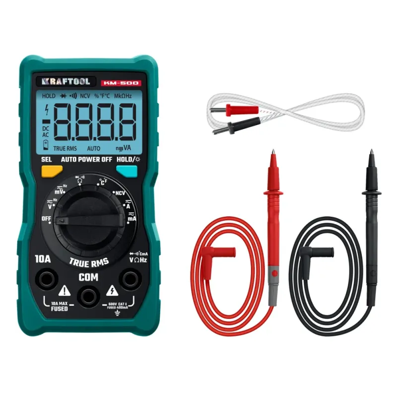 KRAFTOOL KM-500 цифровой мультиметр (59856)