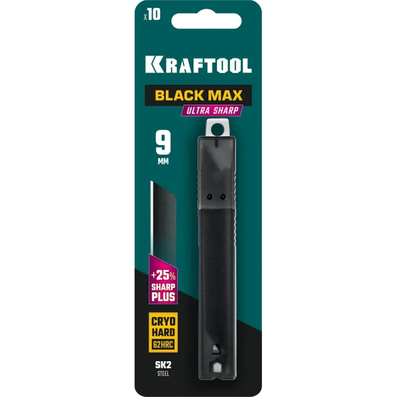KRAFTOOL 9 мм, 10 шт, сегментированные лезвия (09602-09-S10)