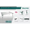 KRAFTOOL TTL-180 180х140х70 см, макс 250 кг, стол для работ с крупноформатными листовыми материалами (33253-180)