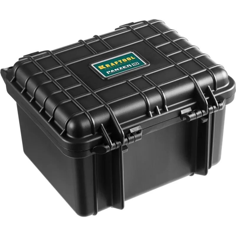 KRAFTOOL PANZER-10, 270 х 240 х 170 мм, (10″), IP55, ударопрочный пластиковый ящик (38251-10)