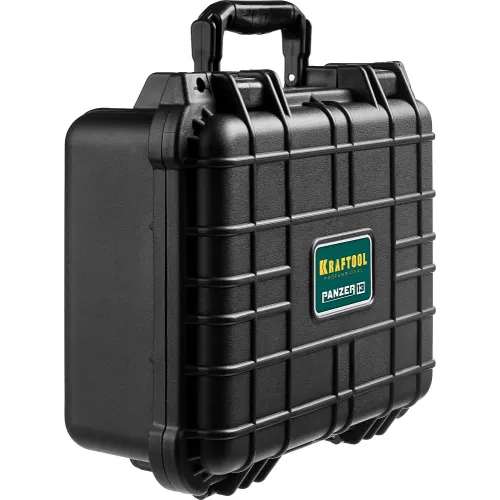 KRAFTOOL PANZER-13, 340 х 290 х 150 мм, (13″), IP55, ударопрочный пластиковый ящик (38251-13)