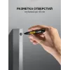 ЗУБР Колибри-45 черный, наконечник L 45 мм, ᴓ 3 мм, перманентный маркер для отверстий (06339-2)