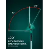 ЗУБР 20 В, 460 мм, 1 АКБ LMS (4 Ач), кусторез аккумуляторный со штангой (КРАШ-2046-41)
