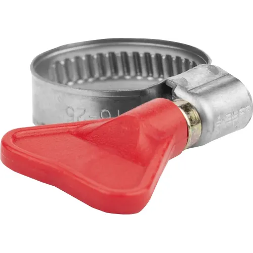 ЗУБР Бабочка, 12 - 20 мм, накатная лента 9 мм, 200 шт, нержавеющий хомут, Профессионал (37835-12-20-200)