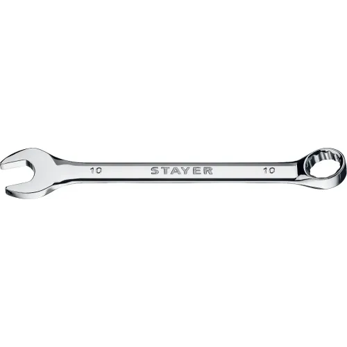 STAYER HERCULES, 10 мм, комбинированный гаечный ключ, Professional (27081-10)