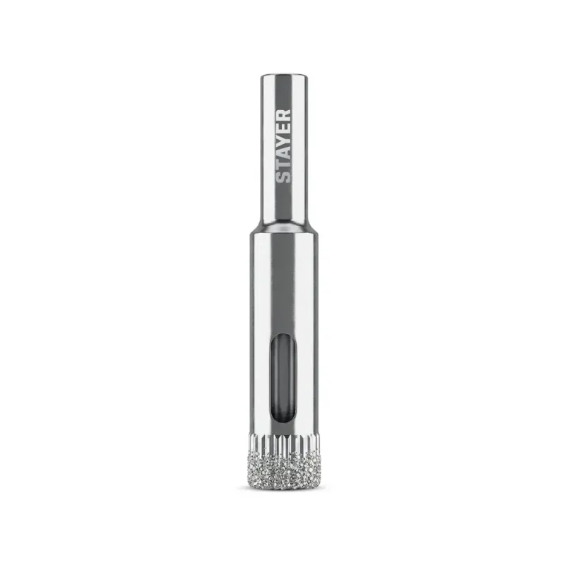 STAYER DIAMOND d 6 мм, Р60, Алмазное трубчатое сверло (29930-06)