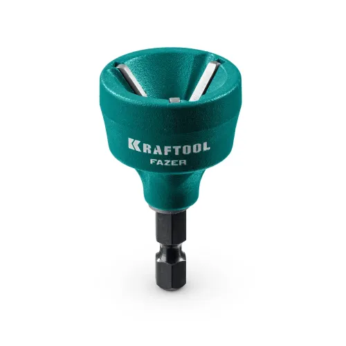 KRAFTOOL FAZER, 3-19 мм, фаскосниматель наружный (26200)