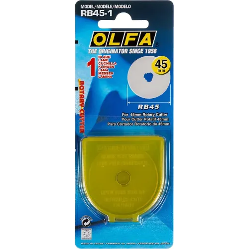 OLFA 45 мм, круговые лезвия (OL-RB45-1)