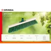GRINDA EURO буковая колодка 60 см с пластиковым резьбовым держат. для черенка, d 22 мм, щетина 60мм, 5-рядная, без черенка,уличная щетка (39250-600)