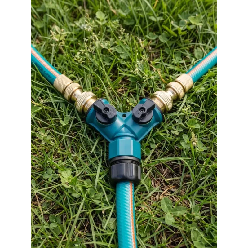GRINDA BS-1, диаметр 3/4″ - 1″, двухканальный, с внутренней резьбой, из латуни, поливочный распределитель, PROLine (426112)