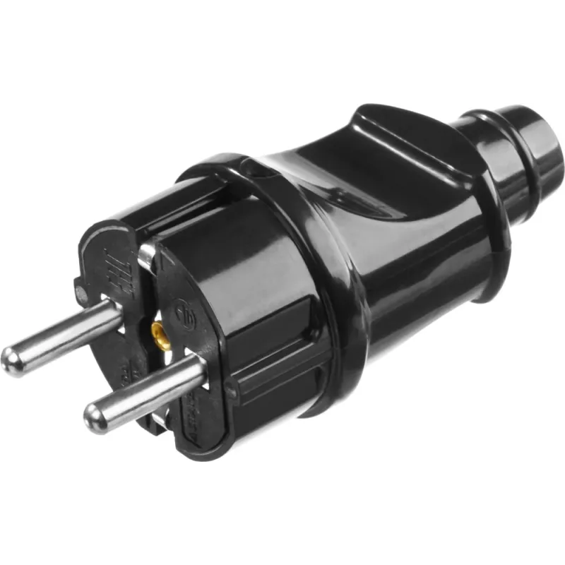 STAYER MAXElectro, черная, 16 А/220 В, 1300 Вт, прямая вилка (55160-B)