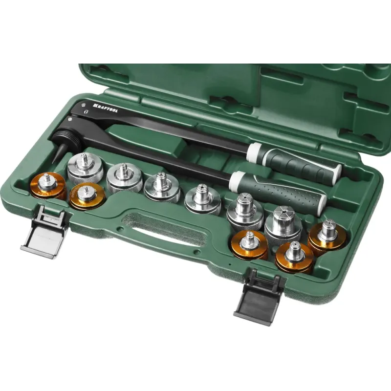 KRAFTOOL Pro Cut, 10 - 28 мм, 1/4 - 7/8″, расширитель-калибратор для труб (23650-H12)