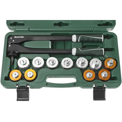 KRAFTOOL Pro Cut, 10 - 28 мм, 1/4 - 7/8″, расширитель-калибратор для труб (23650-H12)
